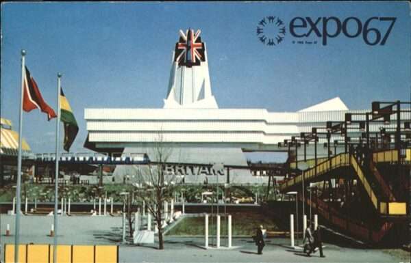 Montreal Quebec Expo 67 Pavillon de la Grande Bretagne