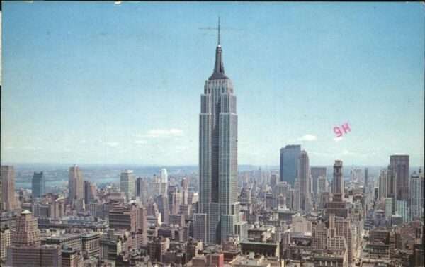 Manhattan New York Empire State Building Skyscraper