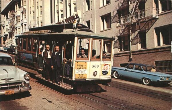 San Francisco California Cable Car Creator Andrew Hallidie