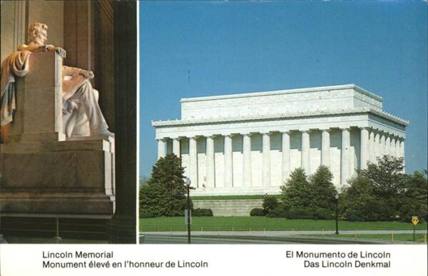 Washington DC President Lincoln Memorial