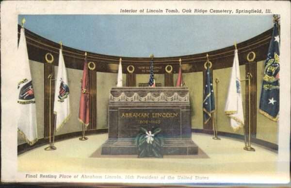 Springfield Illinois President Abraham Lincoln Tomb Oak Ridg