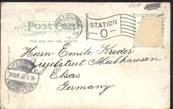 Philadelphia Pennsylvania Bellevue Stratford Hotel – Bild 2
