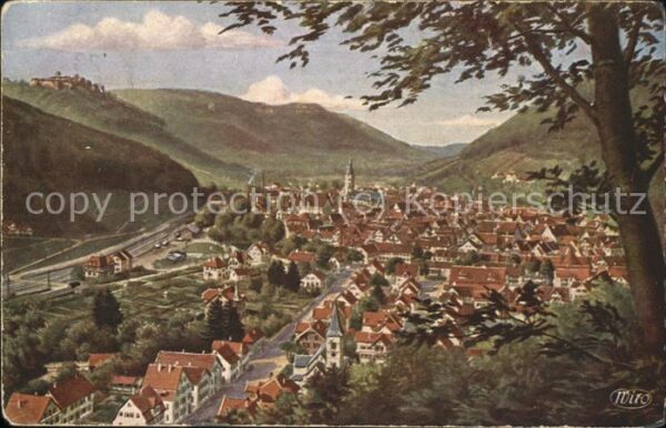 Verlag WIRO Wiedemann Nr. 2789 Urach Ruine Hohenurach
