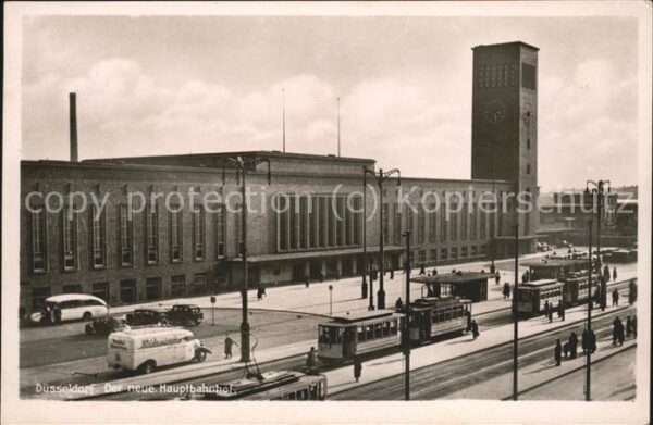 Strassenbahn Düsseldorf Hauptbahnhof