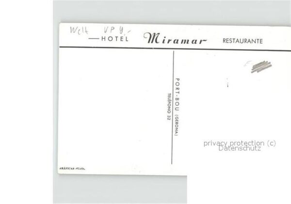 Port Bou Hotel Restaurante Miramar Uferpromenade – Bild 2