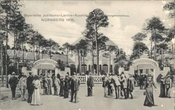 Ausstellung Bayr Landes Nuernberg 1906 Kunstgewerbehaus