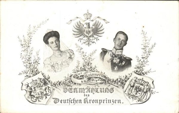 Adel Preussen Kronprinz Wilhelm Herzogin Cecilie Verm
