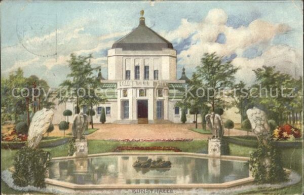 Ausstellung Bayr Landes Nuernberg 1906 Kunsthalle