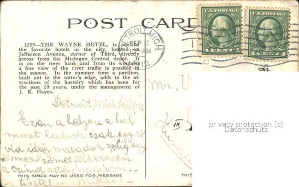 Detroit Michigan Wayne Hotel – Bild 2