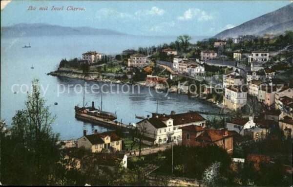 Ika Croatia mit Insel Cherso
