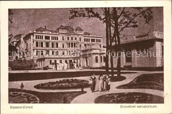 Balatonfuered Erzsebet sanatorium