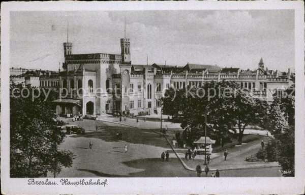 Breslau Niederschlesien Hauptbahnhof