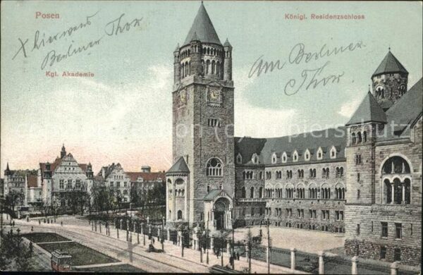 Posen Poznan Königl.Residenzschloss