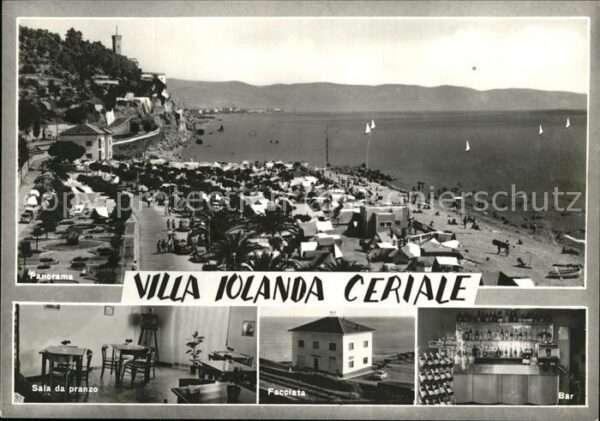 Ceriale Liguria Rivera delle Palme mit Villa Jolanda