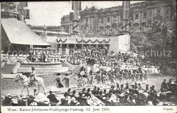 Militaria Wien Kaiser-Jubiläums-Hudigung-Festzug