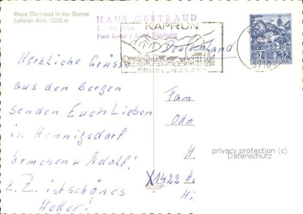 Lofer Haus Gertraud in der Sonne – Bild 2