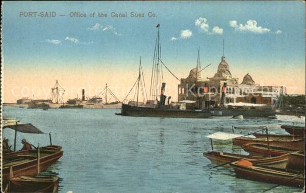 Port Said Office of the Canal Suez Co