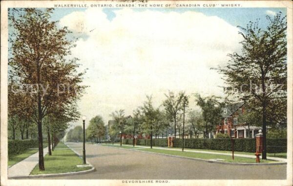 Ontario Canada Walkerville The Home of Canadian Club W