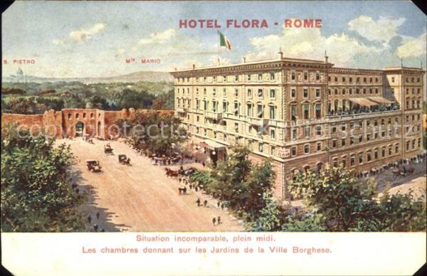 Rome Italy Hotel Flora