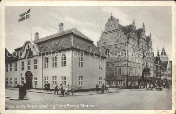 Aalborg Raadhuset og Jens Bangs Stenhus