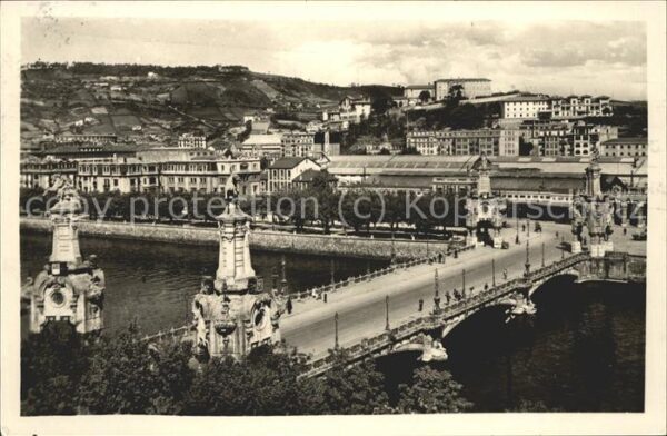San Sebastian  Pais Vasco ES Pont Marie Cristine et Gare Nord