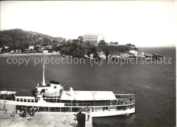 Ulcinj Hafenpartie Fährschiff