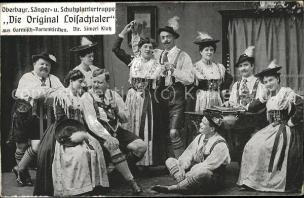 Gesang Musik Die Original Loisachtaler Schuhplattler