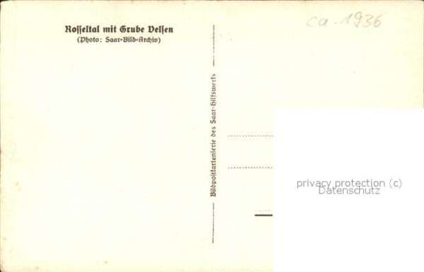 Bergwerk Rosseltal Grube Velsen – Bild 2