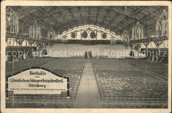 Saengerbundfest Festhalle Nürnberg