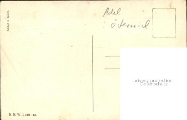 Kuenstlerkarte Fec. Charles Scoliksen Kinder Zylinder – Bild 2
