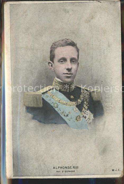 Adel Spanien Nobleza Espana König Alphonse XIII