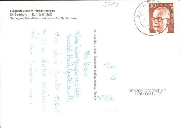 Saarburg Saar Burgrestaurant Vandenberghe – Bild 2