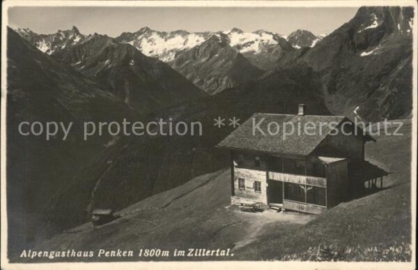Zillertal Tirol Alpengasthaus Penken
