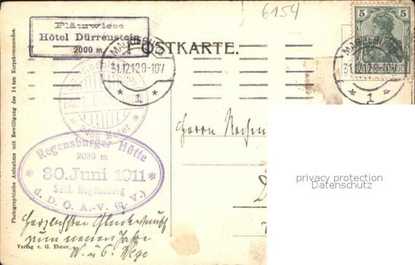 Plaetzwiesen Hotel Dürrenstein Norden Rote Wand – Bild 2