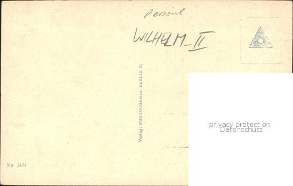 Wilhelm II Lied Am Massengrab Johannes Bujara – Bild 2