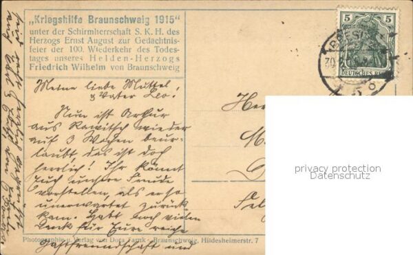 Adel Braunschweig und Lüneburg Herzog und Herzogin mit be – Bild 2