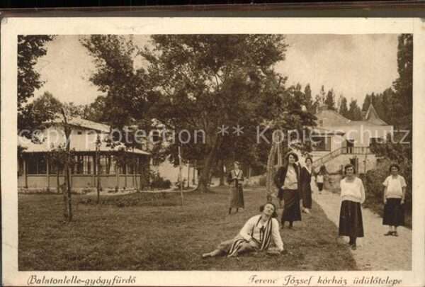 Balatonlelle Ferenc Jozsef korhaz üdülötelepe Kranke