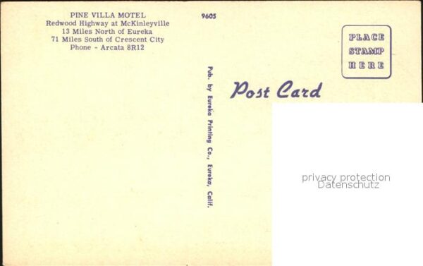 Arcata Pine Villa Motel – Bild 2