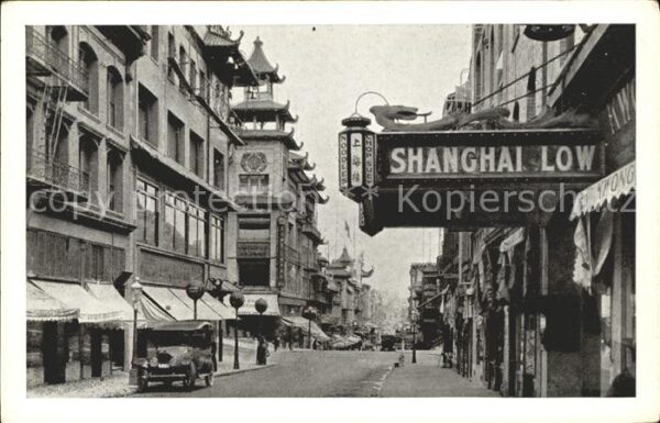 San Francisco California Chinatown
