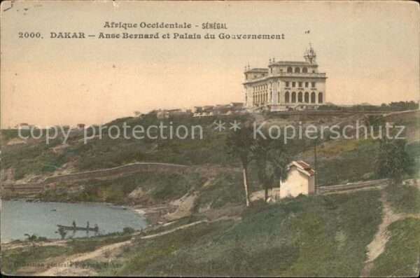 Dakar Anse Bernard et Palais du Gouvernement