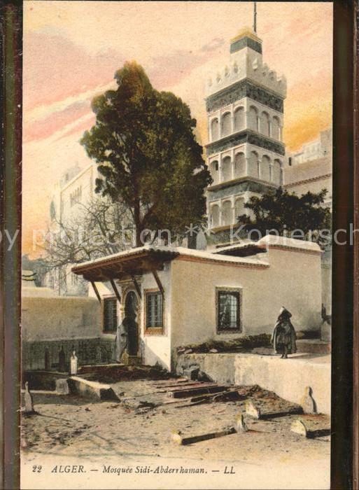 Alger Algerien Mosquere Sidi-Abderrhaman