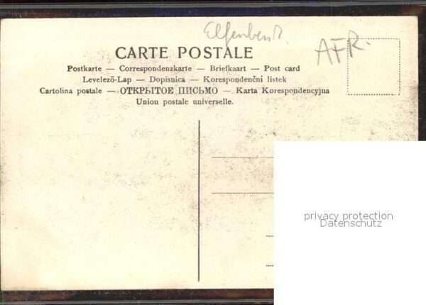 Elfenbeinkueste Cote d Ivoire Yue de Tiassale de L_autre cote de la r – Bild 2