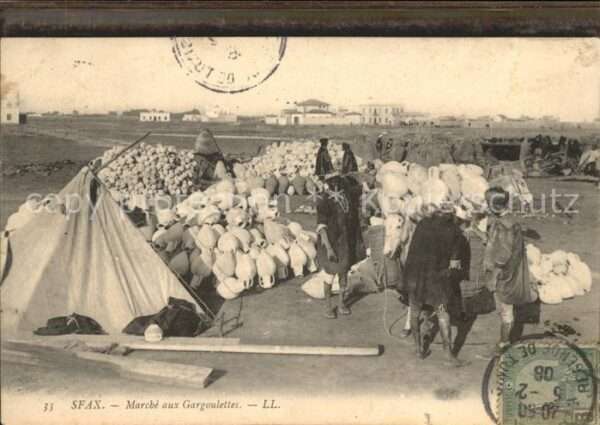 Sfax Tunesie Marche aux Gargoulettes