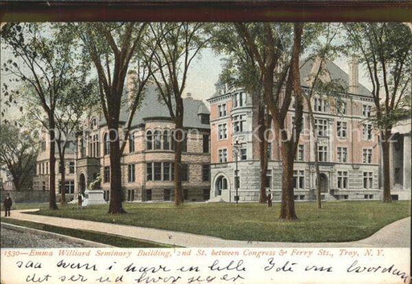 Troy New York Emma Williard Seminary Building 2 nd St
