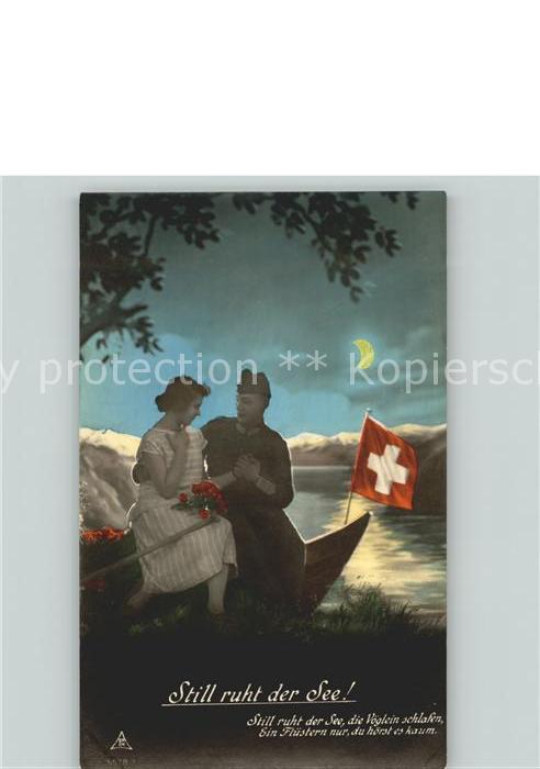 Helvetia Schweiz Still Ruht der See