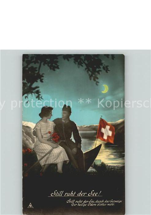 Helvetia Schweiz Still Ruht der See