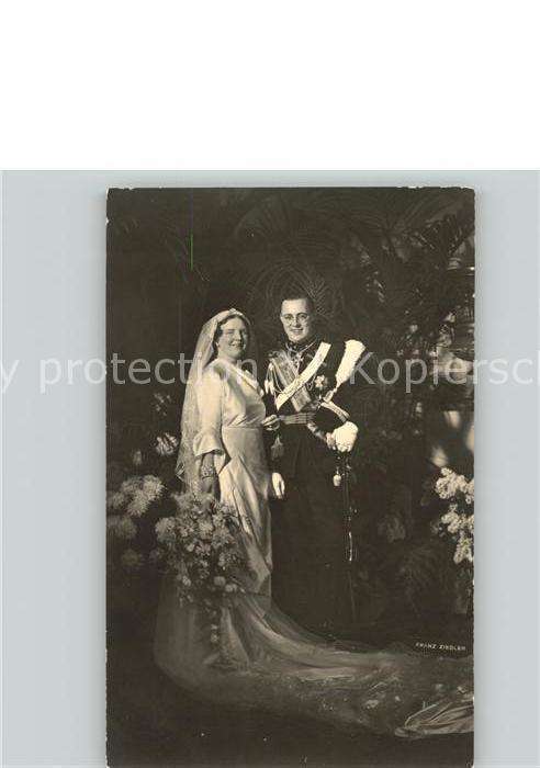 Adel Niederlande Brautpaar Hochzeit