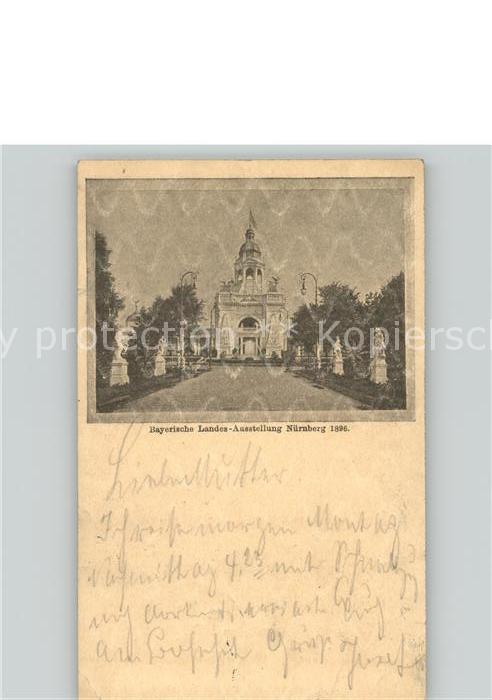 Ausstellung Bayr Landes Nuernberg 1896