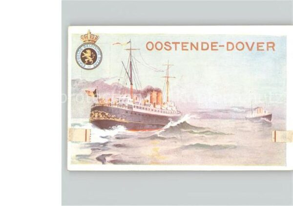 Dampfer Seitenrad Oostende Dover