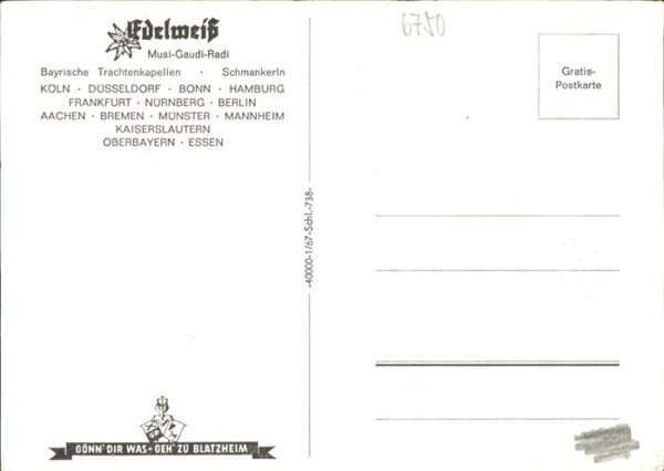 Edelweisskarte Musi-Gaudi-Radi – Bild 2